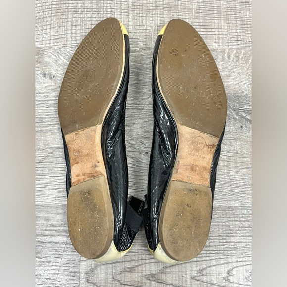Chanel Patent Two Tone Ballet Flats - Picture 11 of 11